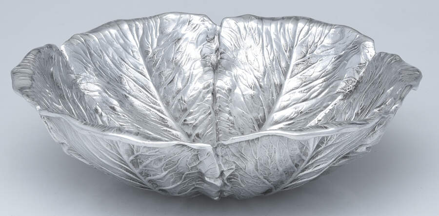 Armetal Hollowware 13" Salad Serving Bowl by Bruce Fox-1