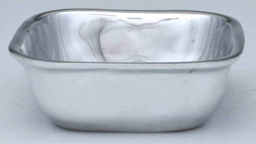 Soho (Aluminum Alloy Hollowware) 5" Square Bowl by Beatriz Ball-1
