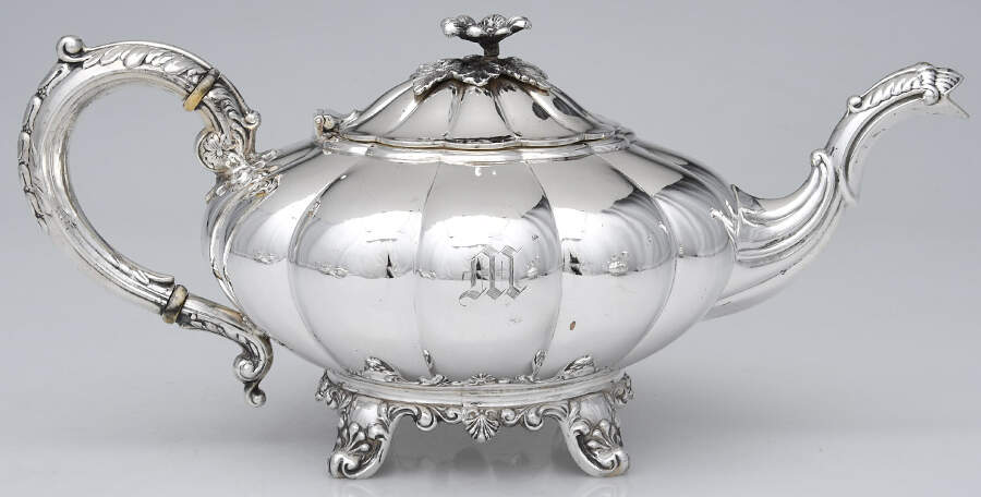 55 (Sterling, Hollowware) Teapot by Birks Silver-1