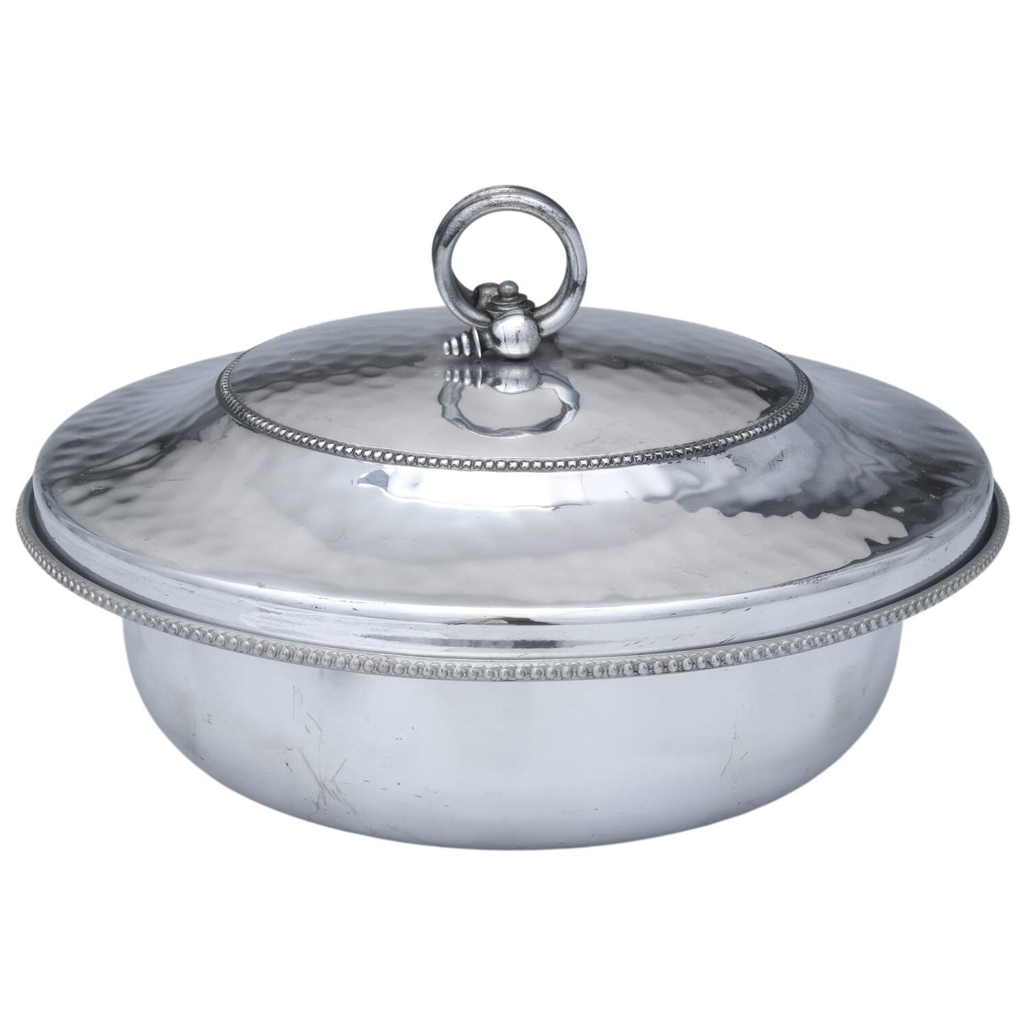 BWP1 (Aluminum, Hollowware) Round Covered Vegetable Bowl by Buehner-Wanner-1
