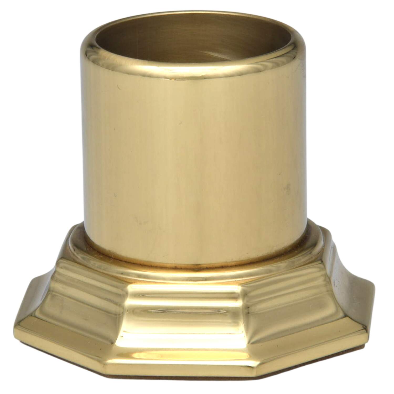 Estate Series (Brass, Hollowware) Paper Clip Holder No Lid by Baldwin Brass-1