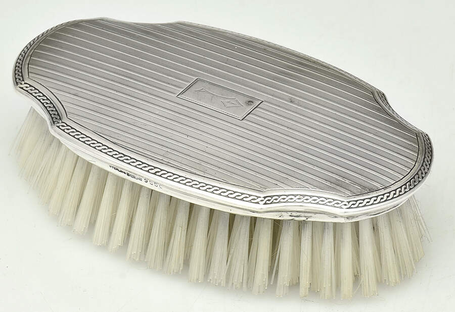 955C (Sterling, Hollowware) Military Brush by R. Blackinton & Co-1