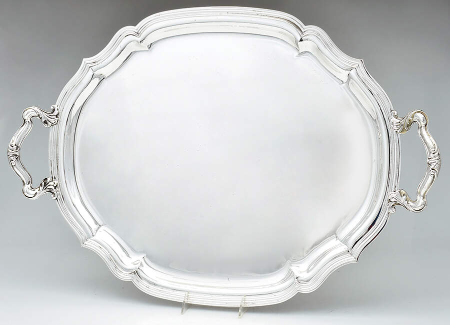 BCC8 (Sterling, Hollowware) Large Waiter Tray by Buccellati-1