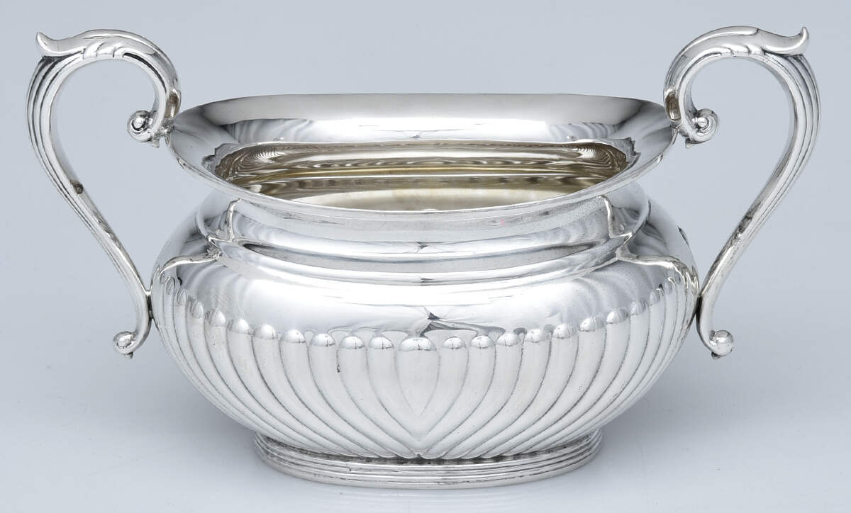 62 (Sterling, Hollowware) Open Sugar Bowl by Birks Silver-1