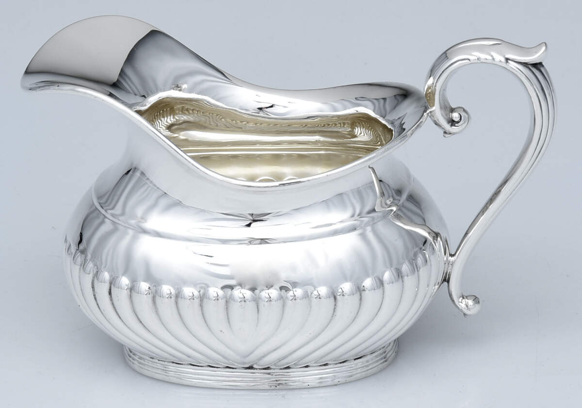 62 (Sterling, Hollowware) Creamer by Birks Silver-1