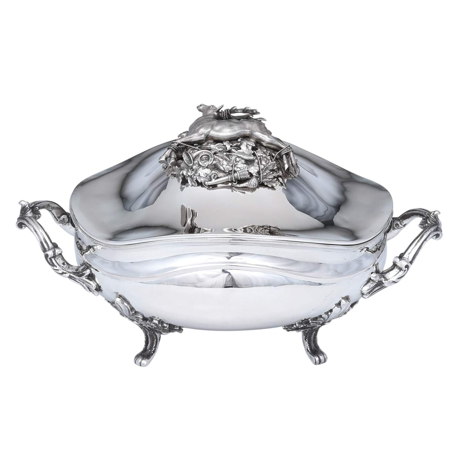 BCC10 (Sterling, Hollowware) Tureen & Lid by Buccellati-5