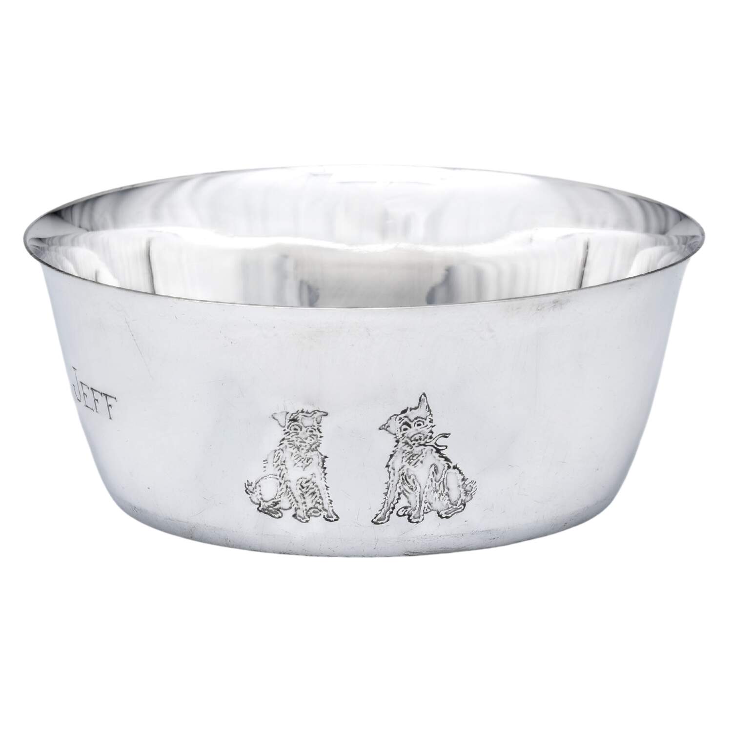 Sk303 (Sterling, Hollowware) Child's Bowl by Barbour Silver (USA)-1