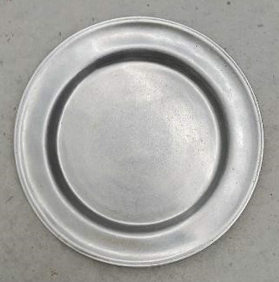 Danforth (Aluminum Alloy, Hollowware) 13" Charger/Service Plate by Carson Castings-1