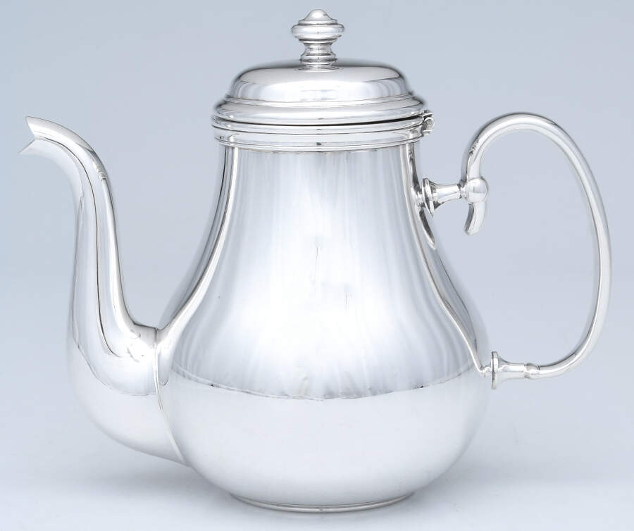 Bagatelle (Silverplate, Hollowware) Teapot by Christofle France-1