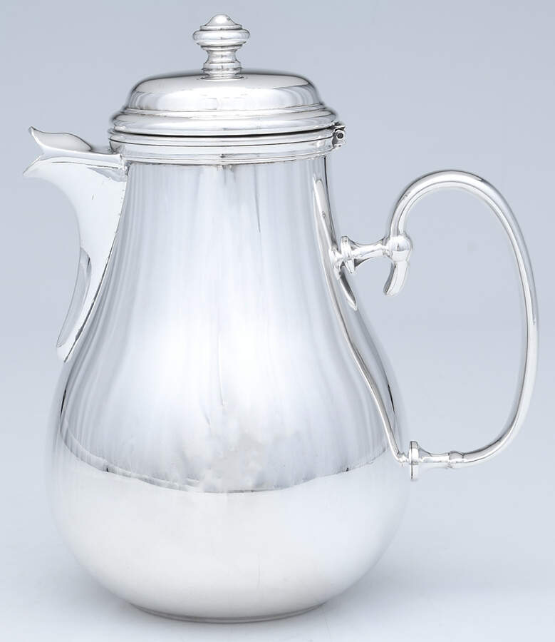 Bagatelle (Silverplate, Hollowware) Silverplate Coffee Pot by Christofle France-1