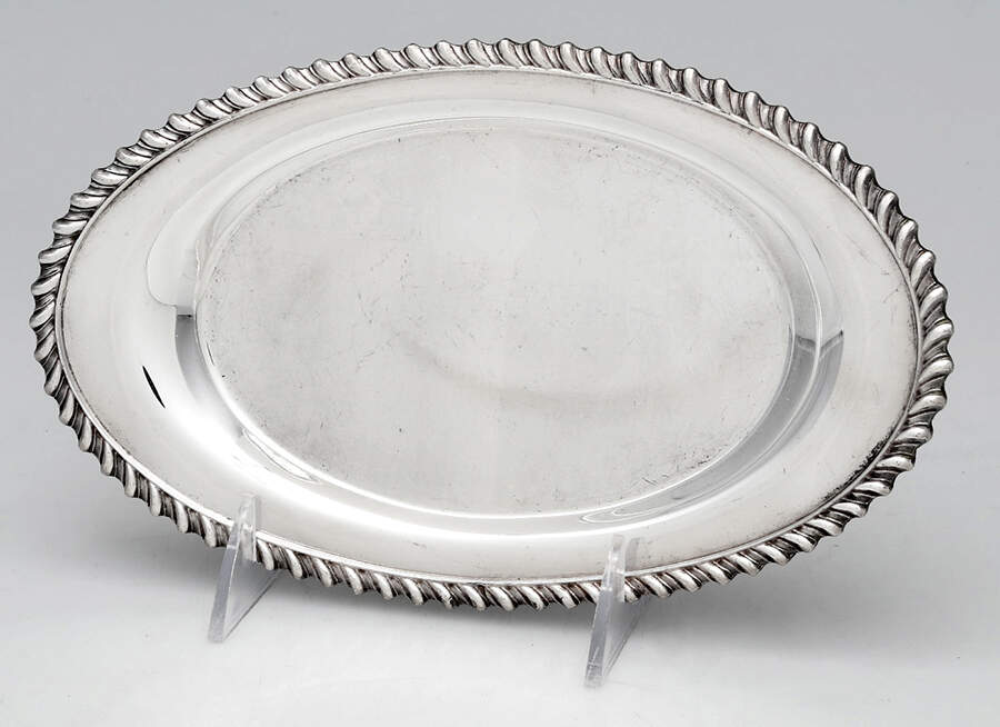 Silverplate Hollowware Underplate for Gravy Boat by Crescent Silverware-1