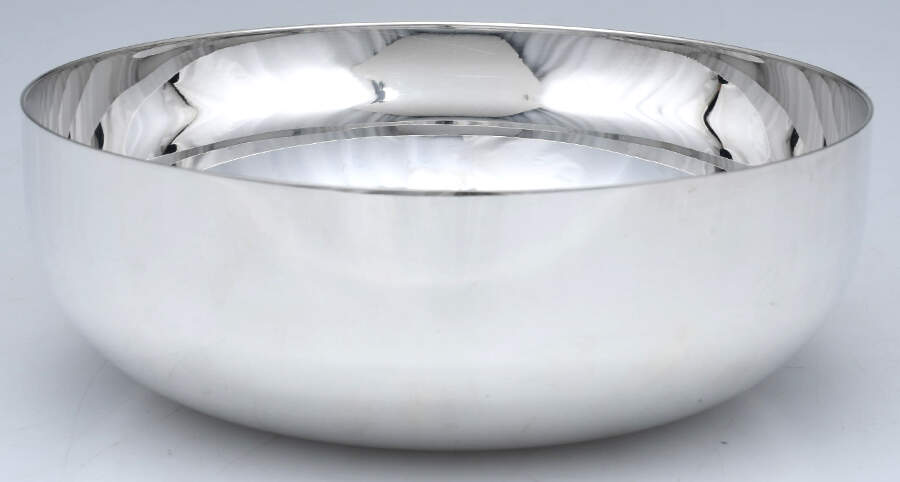 Vertigo (Silverplate, Hollowware) 5" Round Bowl by Christofle France-1