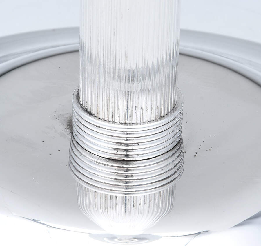 K-T (Silverplate, Hollowware) Champagne/Ice Bucket Stand by Christofle France-3