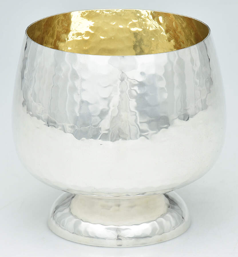 Silverplate Hollowware 5" Footed Bowl by Calegaro Silver-1