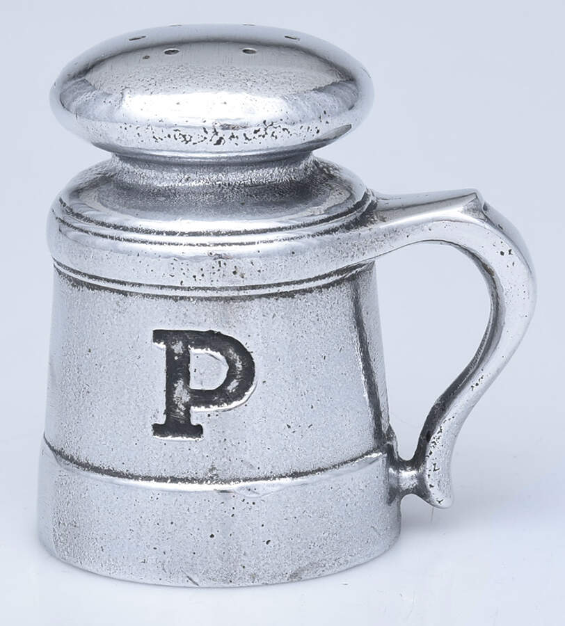 Pewter Hollowware Pepper Shaker by Country Ware-1