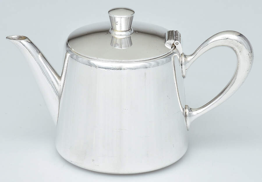 CTF118 (Silverplate, Hollowware) Teapot by Christofle France-1