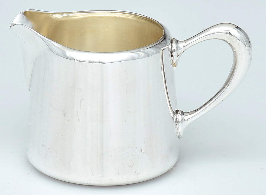 CTF118 (Silverplate, Hollowware) Creamer by Christofle France-1