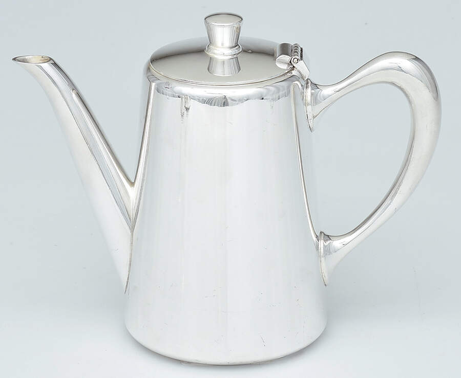 CTF118 (Silverplate, Hollowware) Silverplate Coffee Pot by Christofle France-1