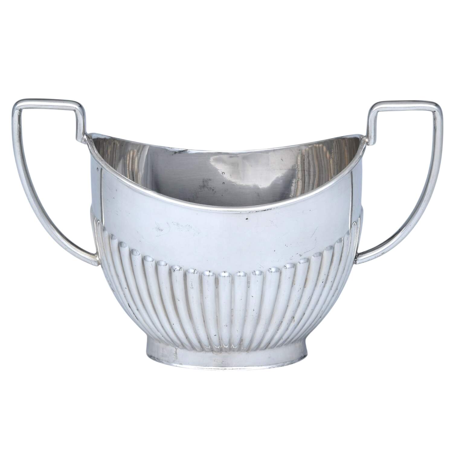 7145 (Silverplate, Hollowware) Silverplate Open Sugar Bowl by Cheltenham & Co Ltd-1