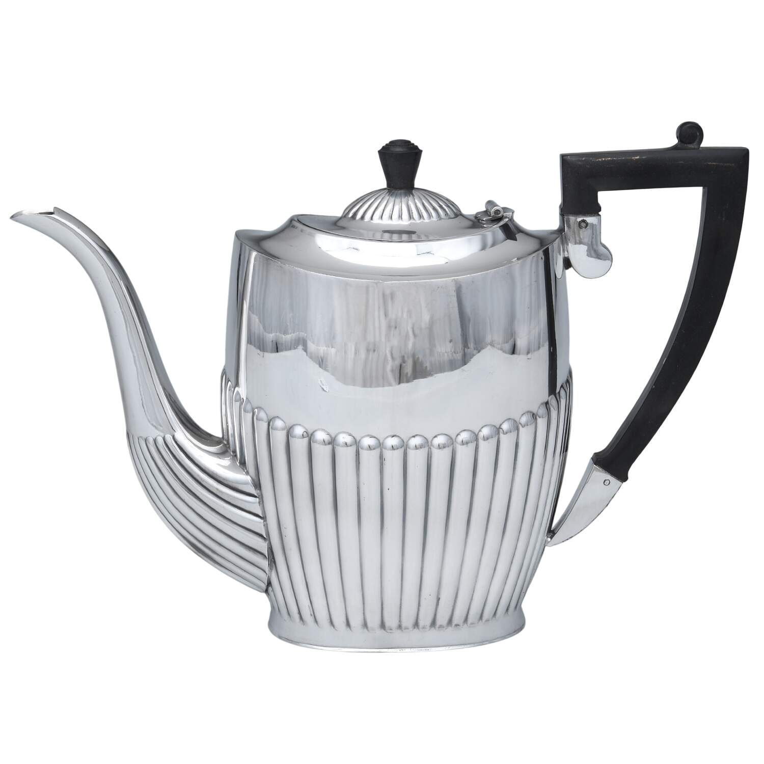 7145 (Silverplate, Hollowware) Silverplate Coffee Pot by Cheltenham & Co Ltd-1