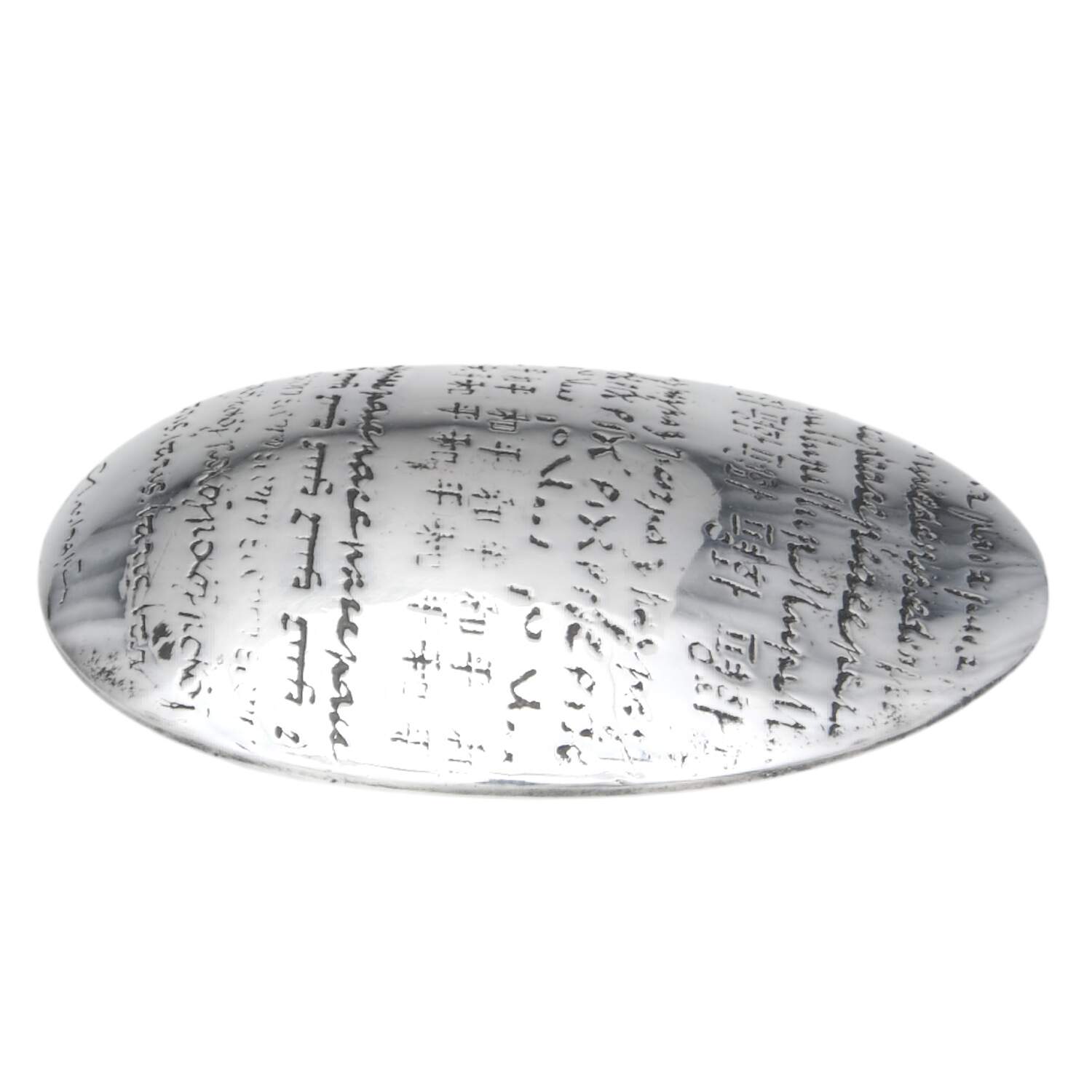 Paix (Silverplate, Hollowware) Paperweight by Christofle France-1