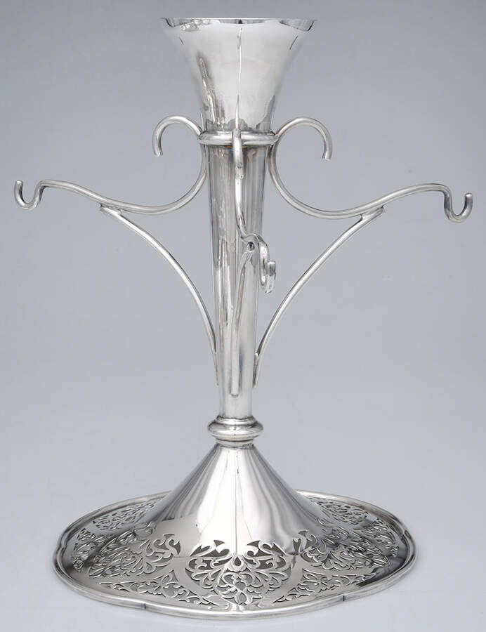 CJV12 (Sterling, Hollowware) Sterling Epergne by CJ Vander-3