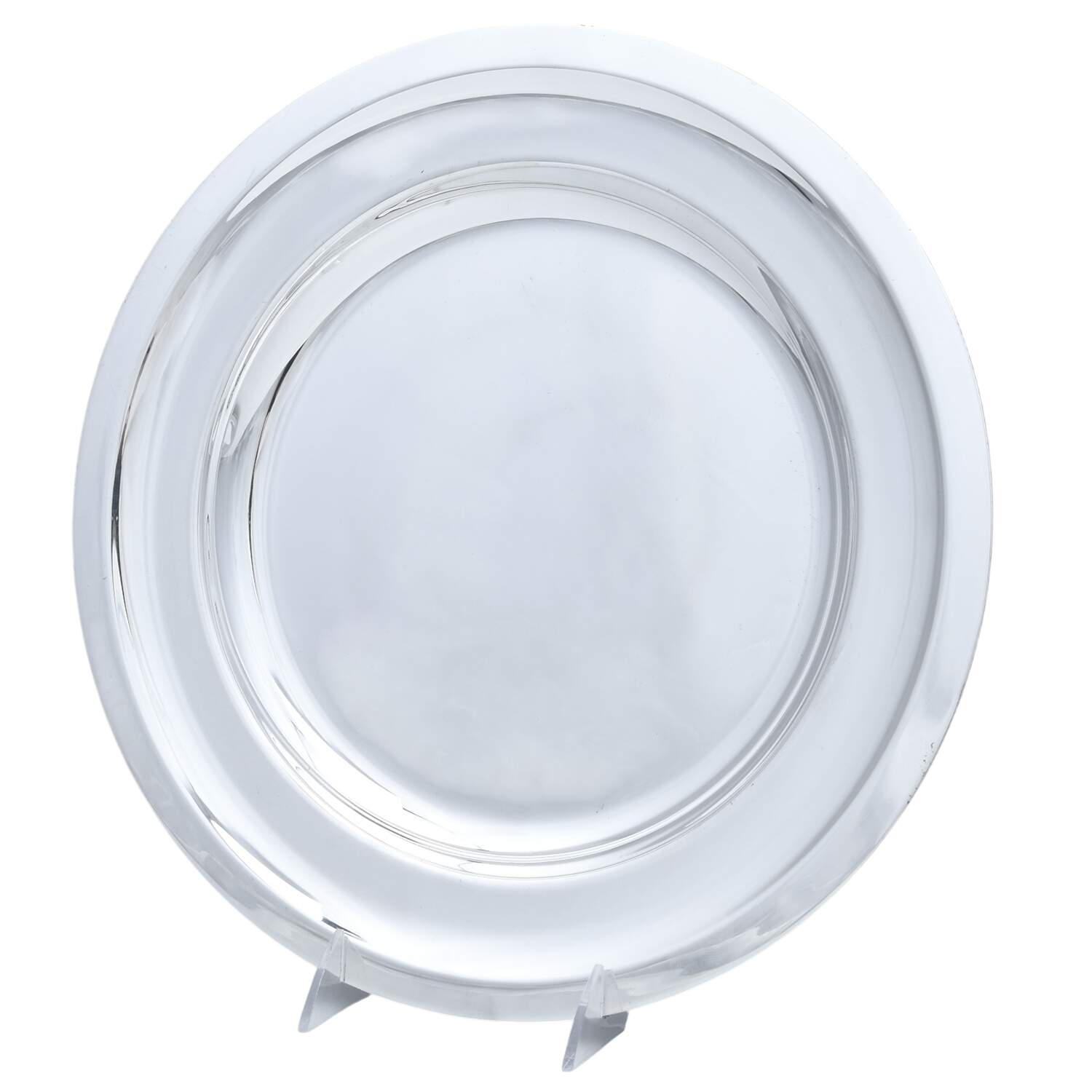 Atlante (Silverplate, Hollowware) 12" Charger/Service Plate by Christofle France-1