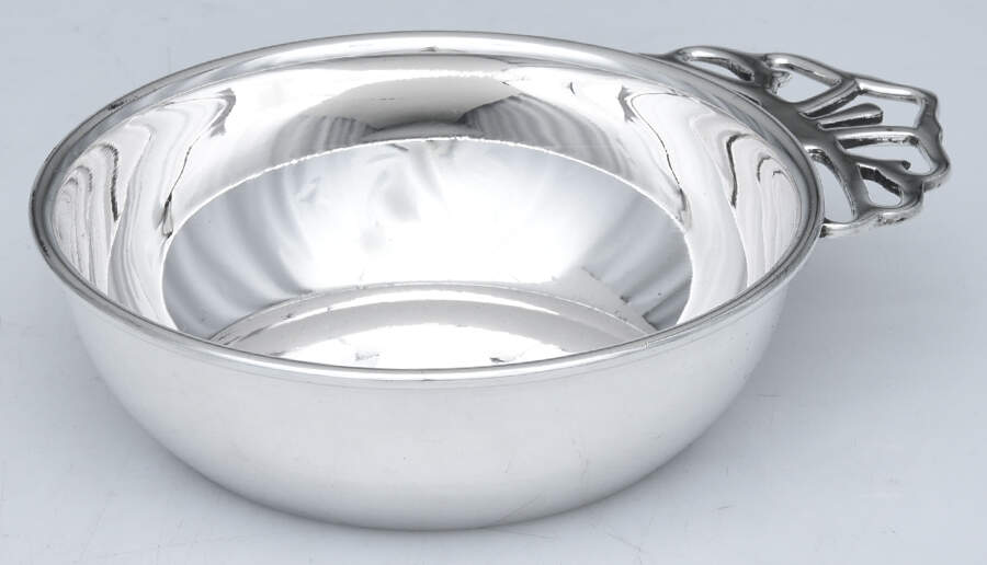 504 (Sterling, Hollowware) 5" Porringer by Cartier-1