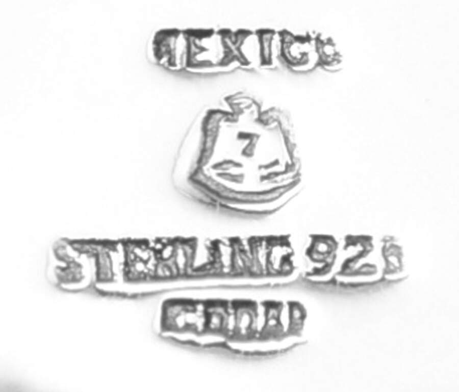 CM24 (Sterling, Hollowware) Sterling Handled Bon Bon by Codan (Mexico)-5