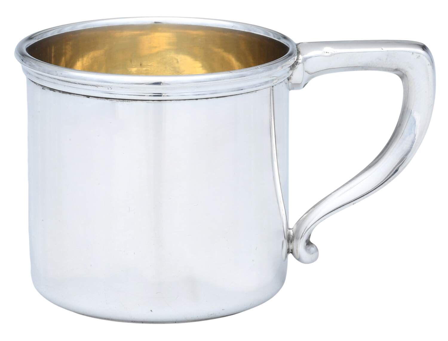 6410 (Sterling, Hollowware) Baby Cup by Cartier-1