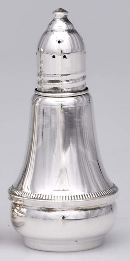 Sterling Hollowware Weighted Pepper Shaker by Duchin Creations-1
