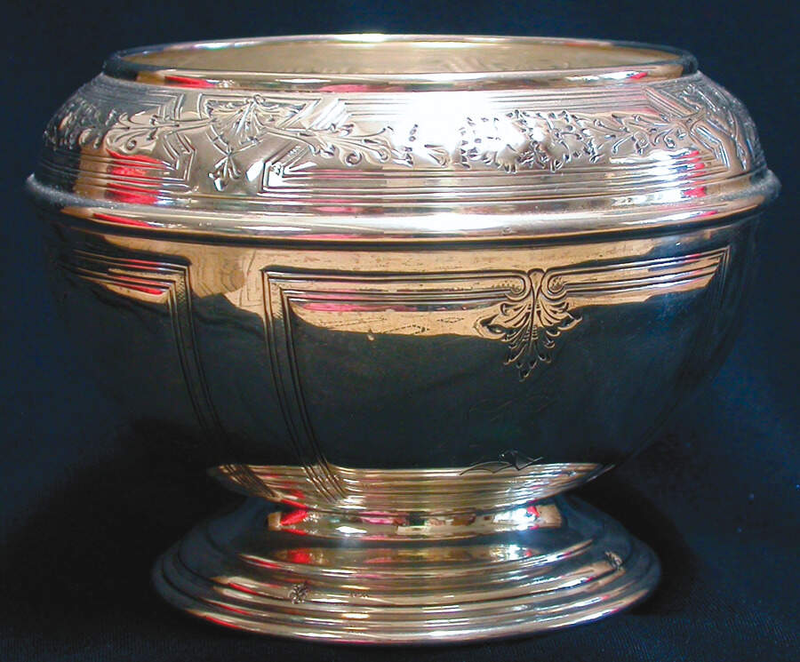 614-7 (Sterling, Hollowware) Waste Bowl by Durgin-1