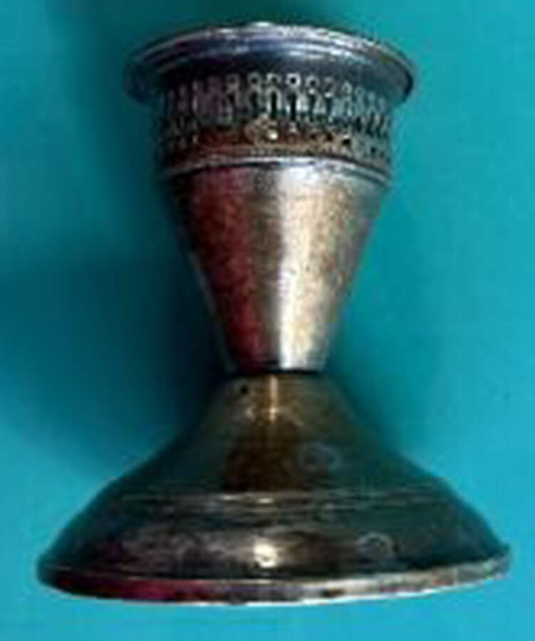 Sterling Candlesticks Weighted Candleholder by Duchin Creations-1