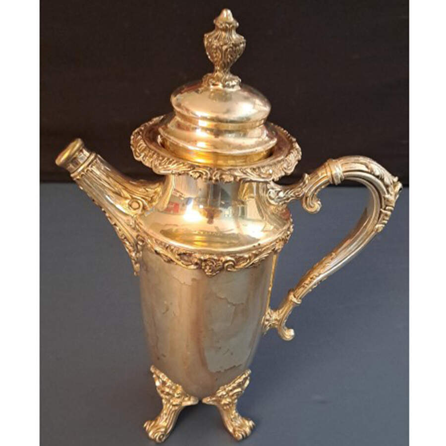 Queen Victoria (Silverplate, Hollowware) Silverplate Coffee Pot by Dodge Inc-1