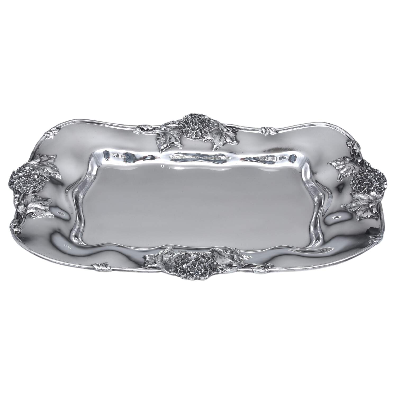 1858 (Sterling, Hollowware) 17" Rectangular Tray by Dominick & Haff-1