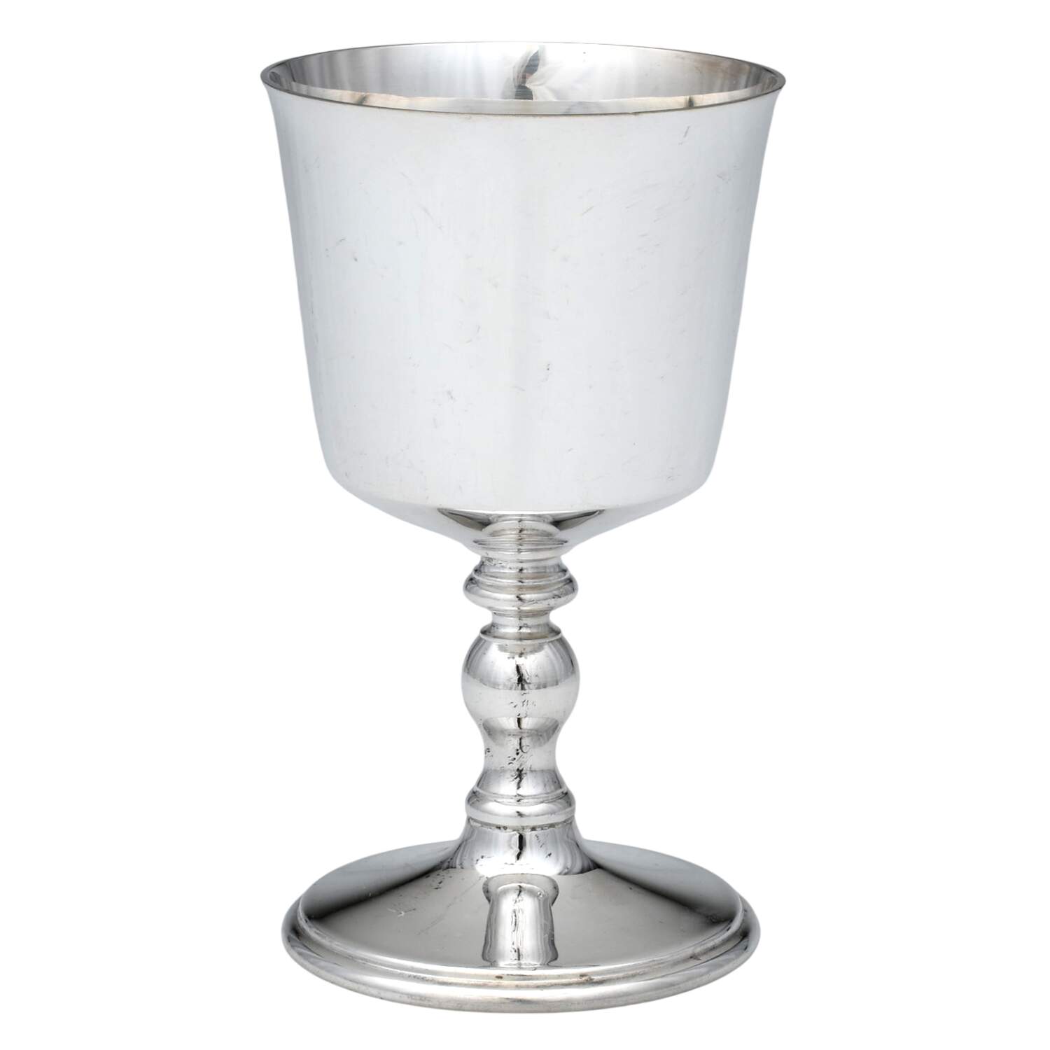Silverplate Hollowware (Set of 6) Wine Goblet by Ellis-Barker-1