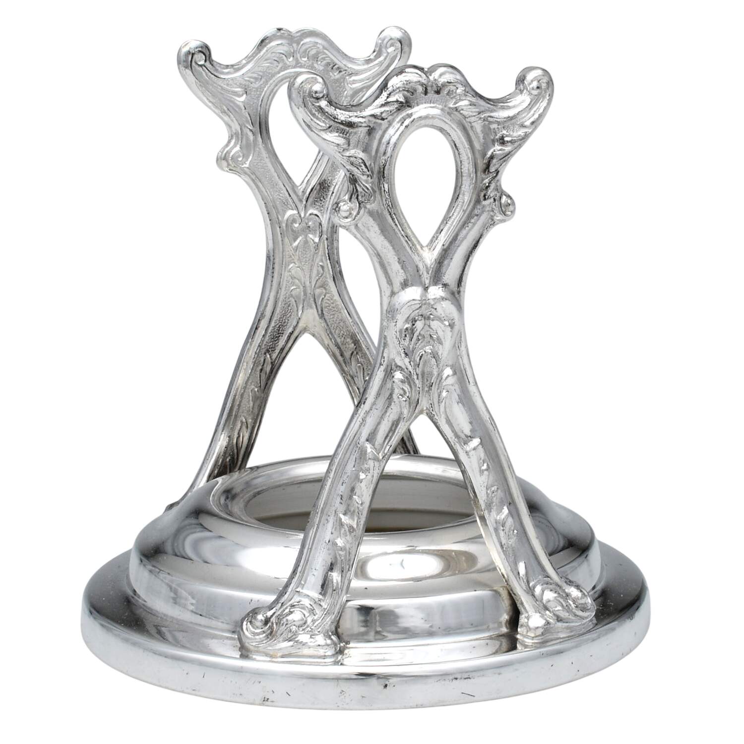 Silverplate Hollowware Stand for Swinging Gravy Boat by English Silver Mfg Co.-1