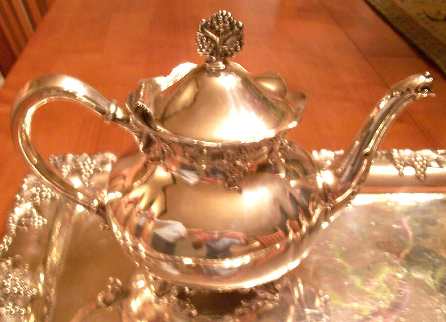 0126 (Silverplate, Hollowware) Teapot by EG  Webster-1