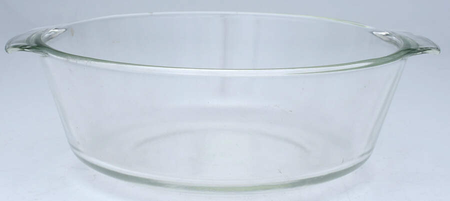 123E (Silverplate, Hollowware) 3 Quart Round Casserole Liner by English Silver Mfg Co.-1