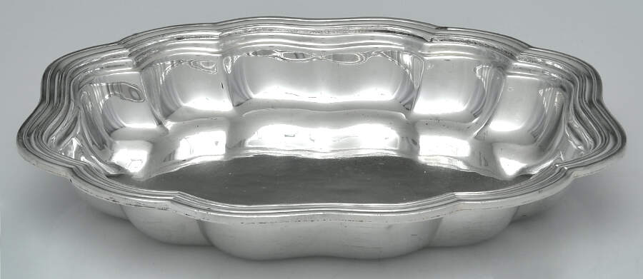 44 (Silverplate, Hollowware) Double Vegetable Bowl-No Lid by EG  Webster-1