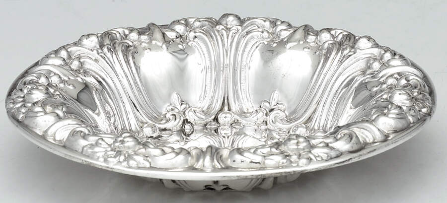 Athene-Crescendo (Sterling, Hollowware) 5" Bon Bon Bowl by Frank Whiting-1