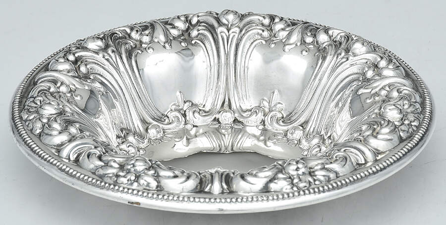 Athene-Crescendo (Sterling, Hollowware) 5" Bon Bon Bowl by Frank Whiting-1