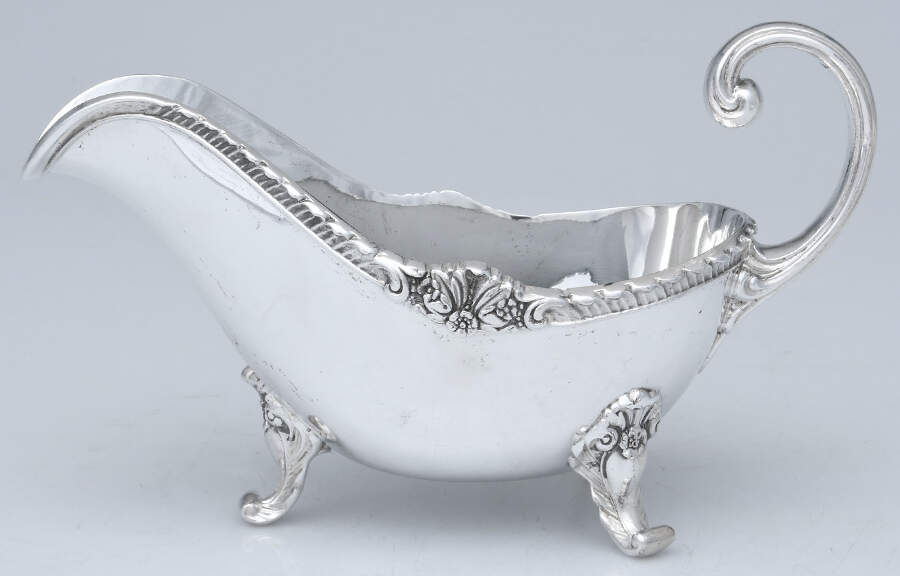 Crown Princess (Silverplate) Plated Gravy Boat No Underplate by Fine Arts-1