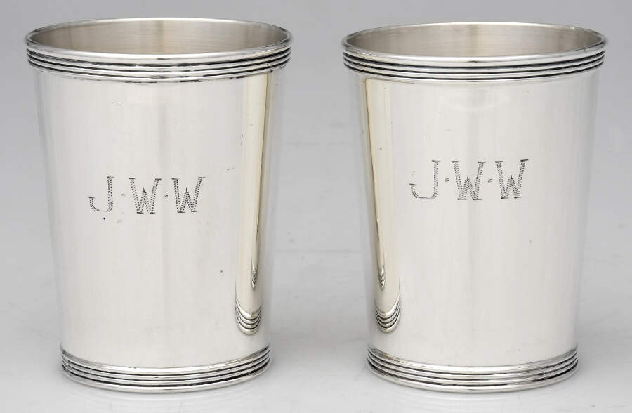 Old Kentucky (Sterling, Hollowware) Mint Julep - Set of 2 by Frank Whiting-1