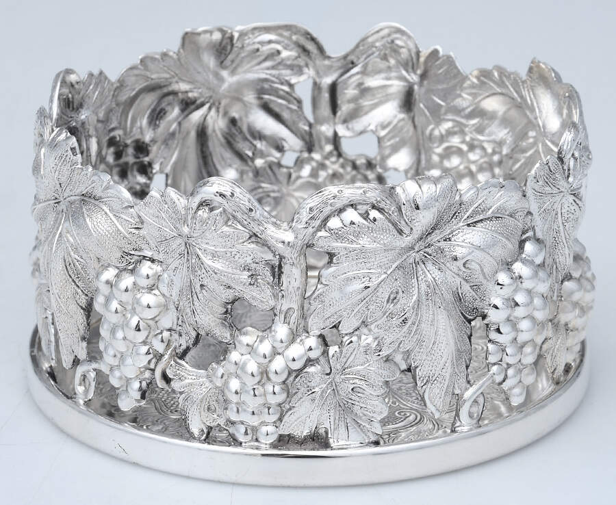 FEQ1 (Sterling, Hollowware) Wine Bottle Coaster by Ferreira Marques & Irmao, S. A.-1