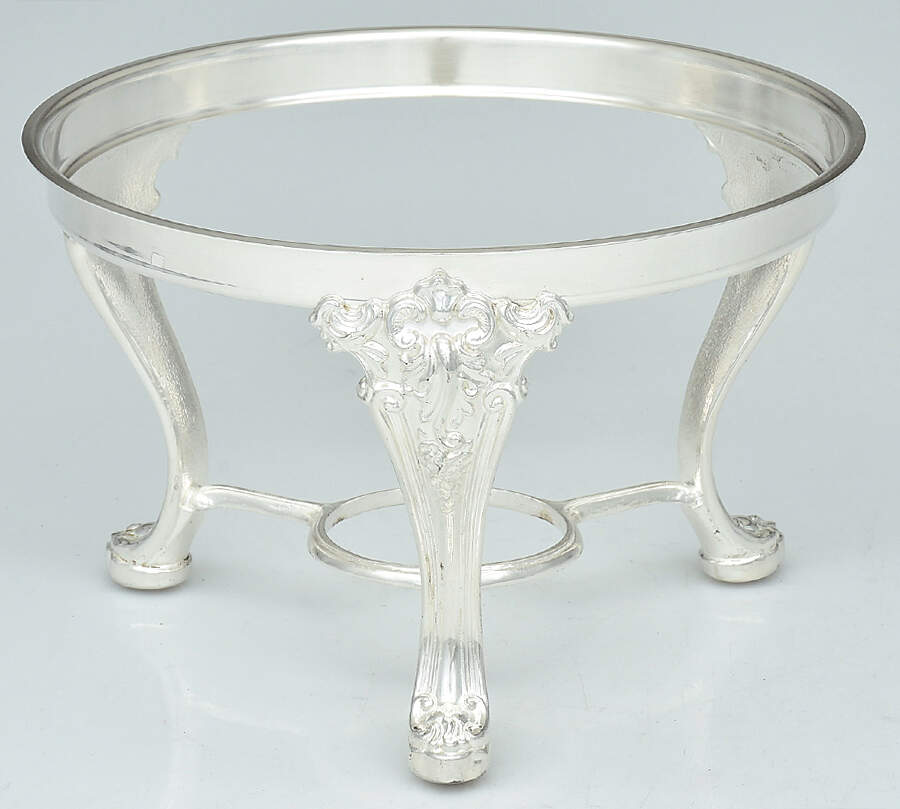 Baronial (Silverplate, Hollowware, Heritage) Stand for Chafing Dish by Gorham Silver-1