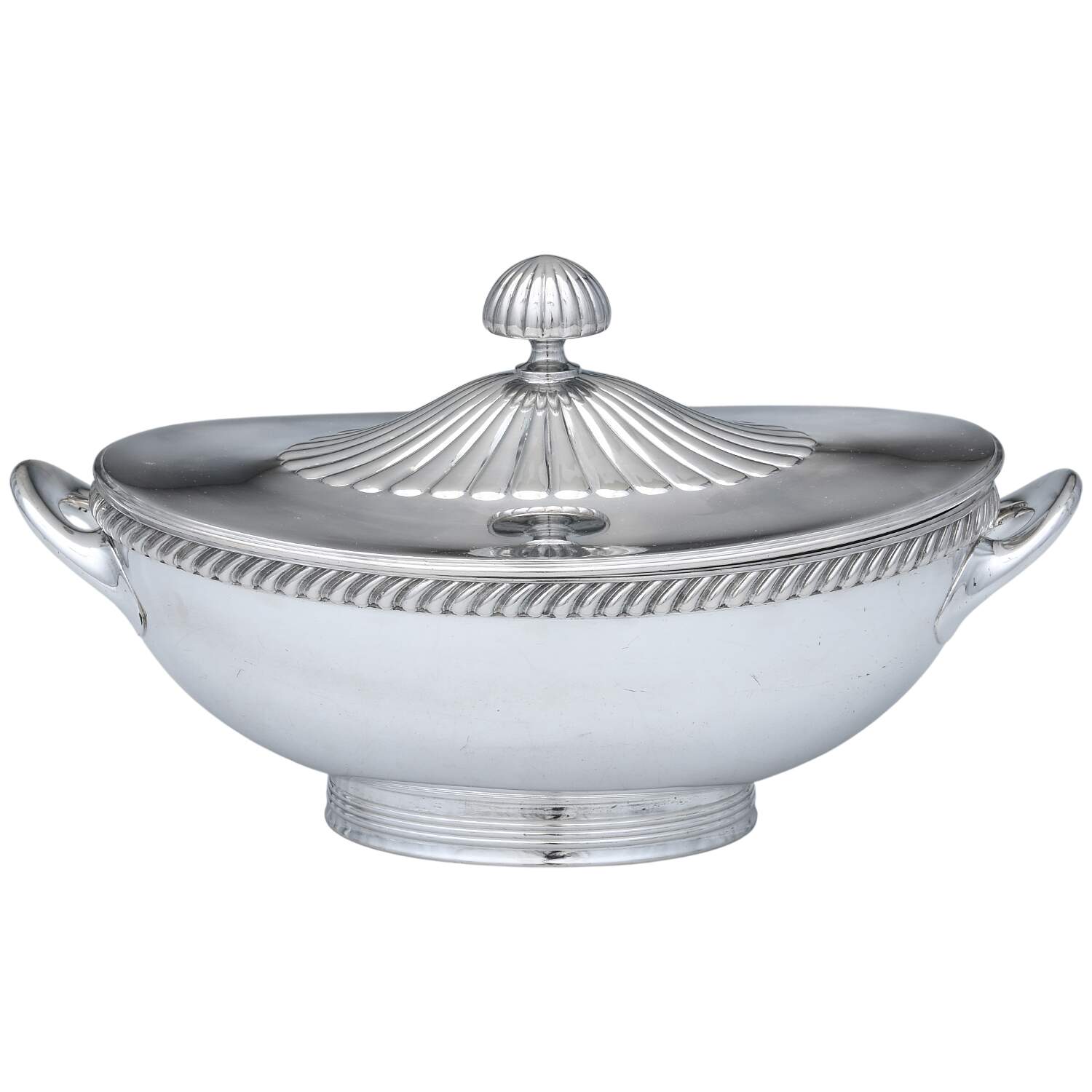 Silverplate Hollowware Tureen & Lid by Gorham Silver-1