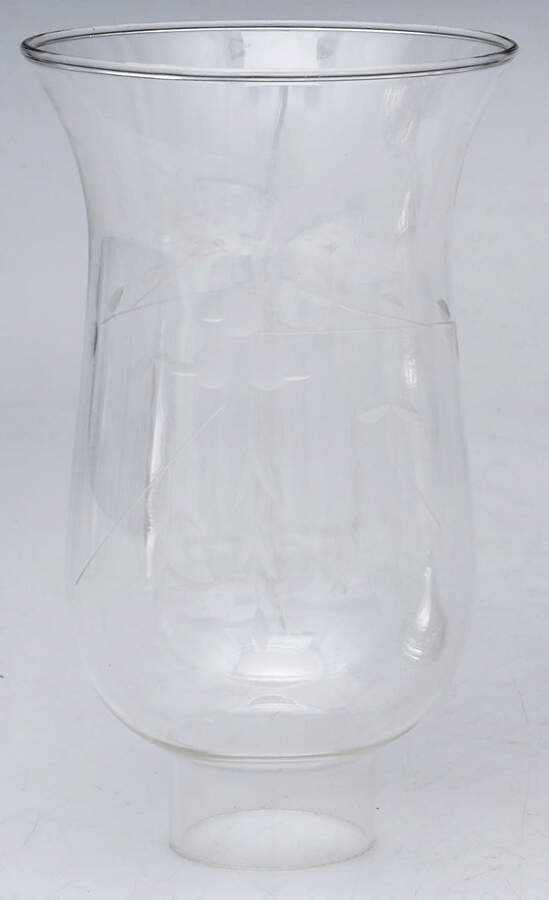 Strasbourg (Sterling, Hollowware, Older) Glass Globe for Weighted Hurricane Lamp by Gorham Silver-1