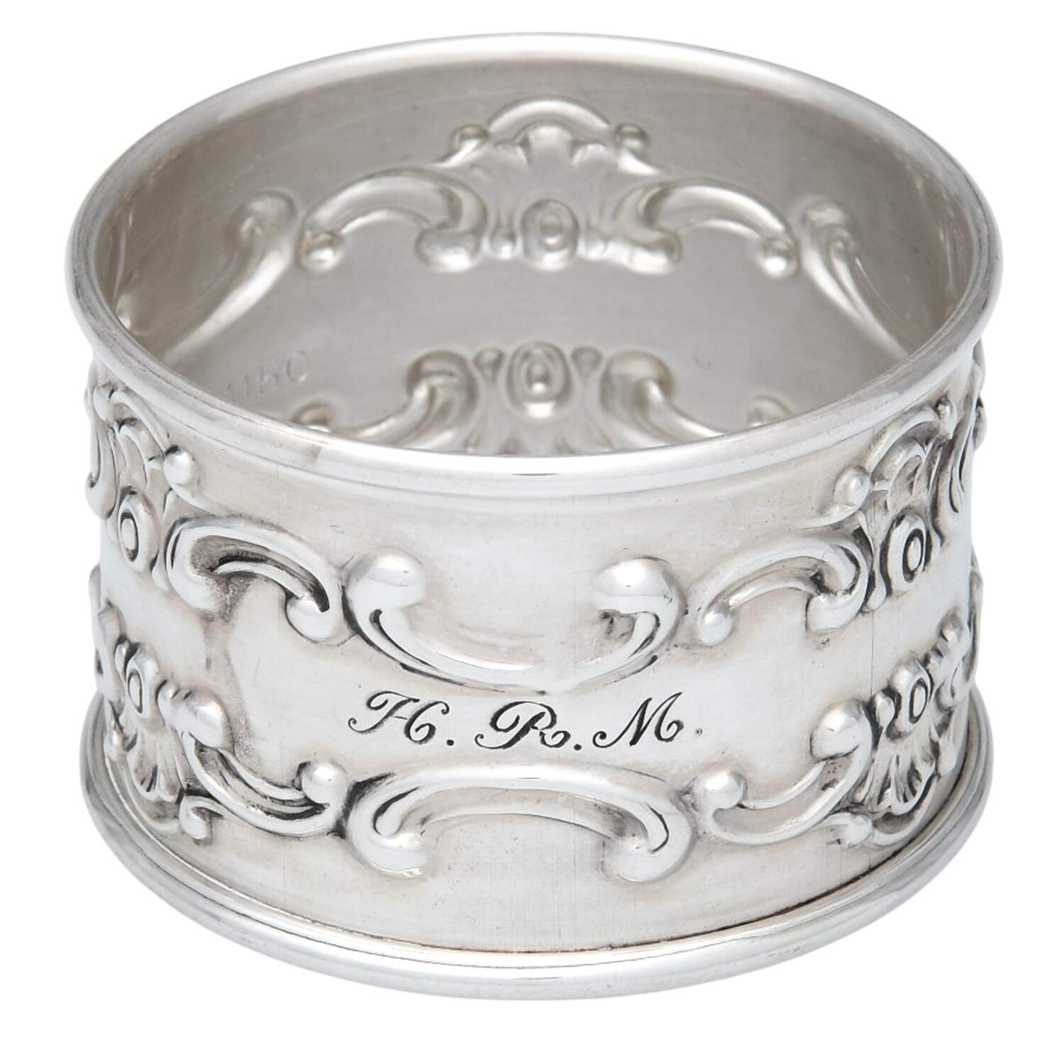 Strasbourg (Sterling, Hollowware, Older) Round Napkin Ring by Gorham Silver-1