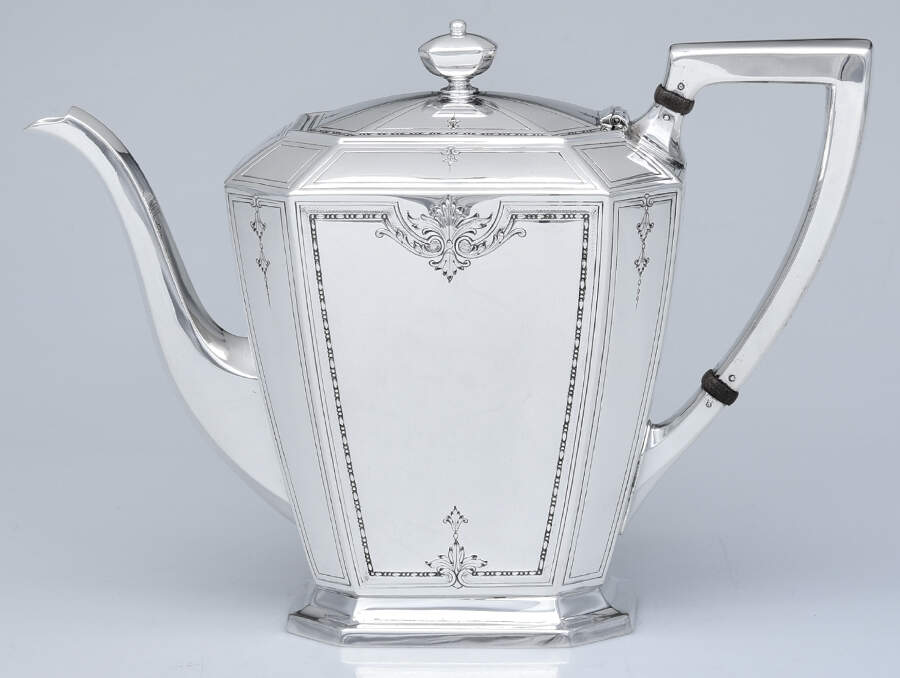 Colfax (Sterling, Hollowware) Coffee Pot by Gorham Silver-1